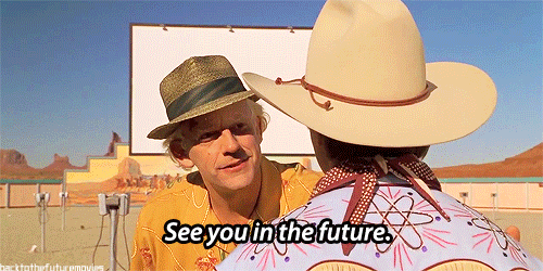 Back to the future GIF