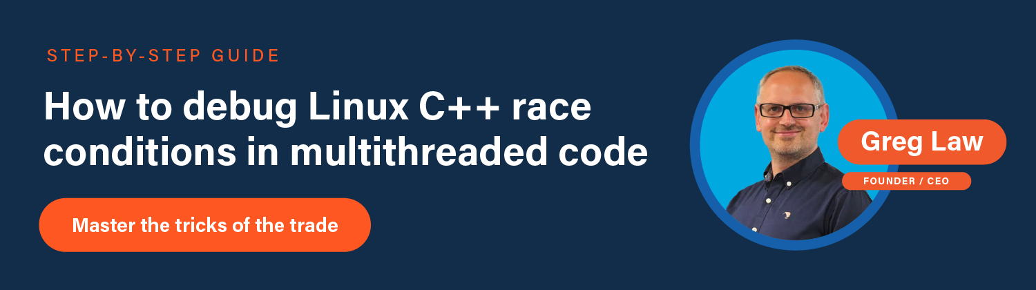 Debug Linux C++ race conditions 