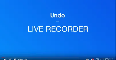 LiveRecorder Demo – Undo
