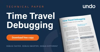 Time Travel Debugging Technical Paper