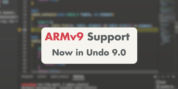 ARMv9 Support in Undo 9.0