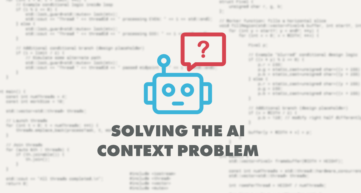 Coding agents need context