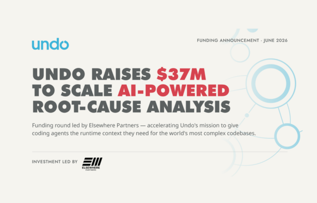 Undo Closes $37 Million Growth Investment to Debug Mission-Critical Software for AI Era