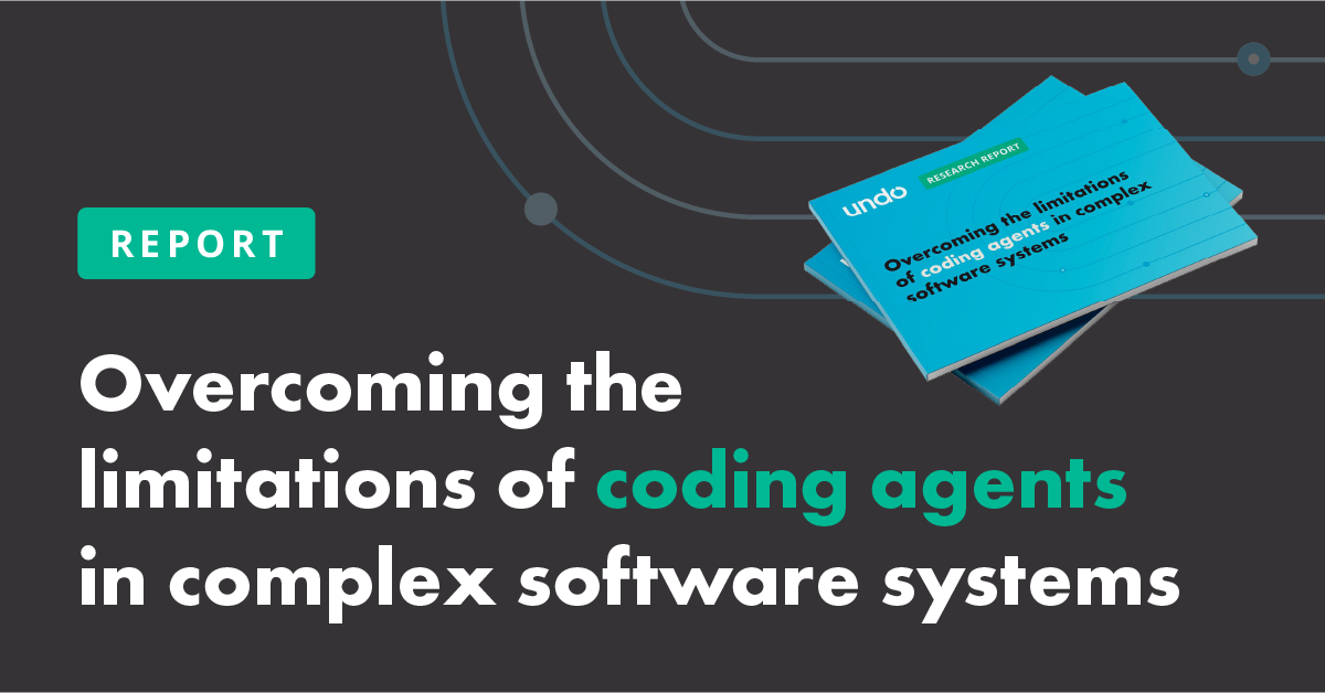 Cover of Undo's 2026 Overcoming the Limitations of Coding Agents research report
